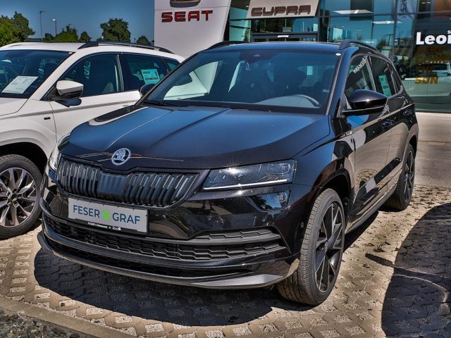Skoda Karoq 2.0 TSI DSG 4×4 Sportline AHK RFK Canton -  Leasing ohne Anzahlung - 399,00 €