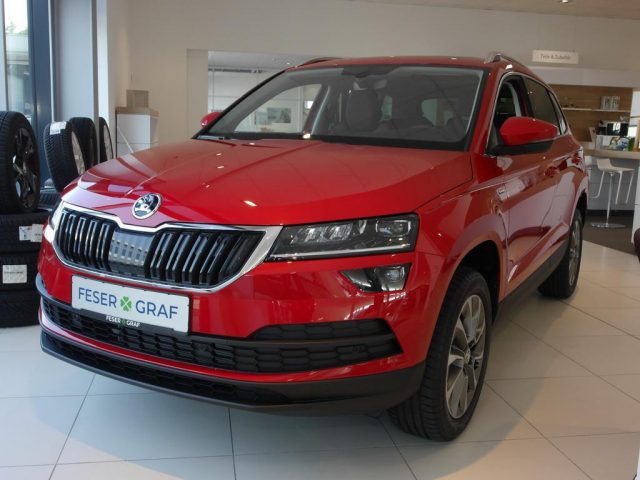 Skoda Karoq Clever 1.5 TSI DSG – NAVI,PANO,AHK,LED,PDC -  Leasing ohne Anzahlung - 329,00 €