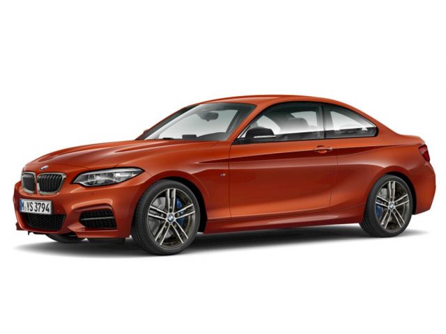 BMW 2er 218i Coupé EURO6 Sportpaket HiFi Navi Bus. RTTI Fl.Ass. USB -  Leasing ohne Anzahlung - 283,60 €
