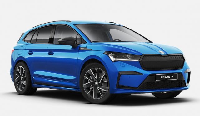 Skoda Enyaq iV 80x Sportline *NAVI SHZ KAMERA MATRIX* -  Leasing ohne Anzahlung - 419,00 €