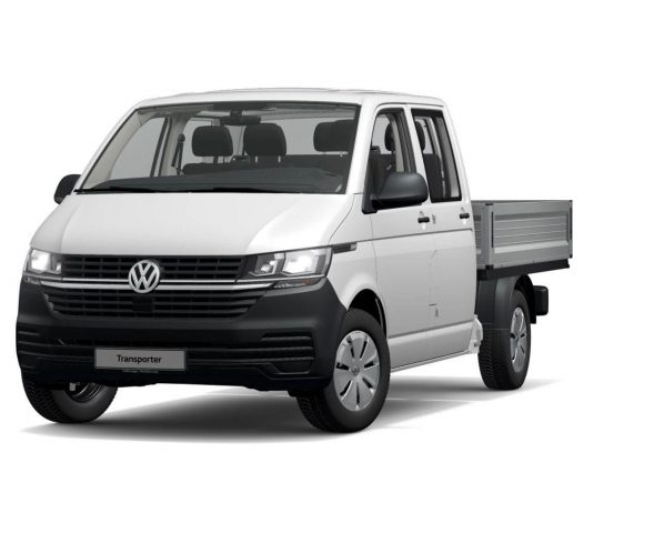 Volkswagen Transporter 6.1 Pritschenwagen T6.1 Pritsche DoKa 2.0 TDI 110 L2 Klima Temp -  Leasing ohne Anzahlung - 435,00 €