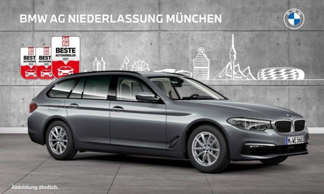 BMW 5er 525d Touring HK HiFi DAB Navi Prof. RTTI Alarm -  Leasing ohne Anzahlung - 607,12 €