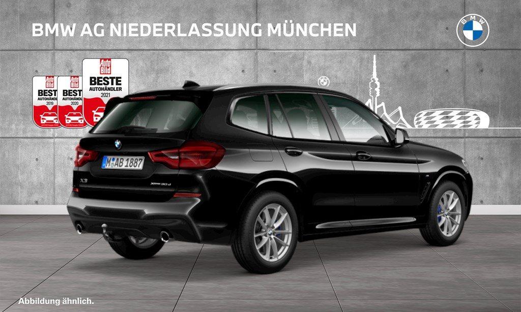 BMW X3 xDrive30d M Sport HeadUp HiFi DAB LED Alarm Leasing guterate.de