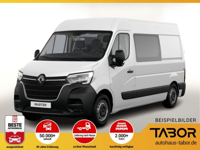 Renault Master Kastenwagen Blue FWD DoKa L2H2 3,5t dCi 135 AHK Kam PDC -  Leasing ohne Anzahlung - 544,00 €
