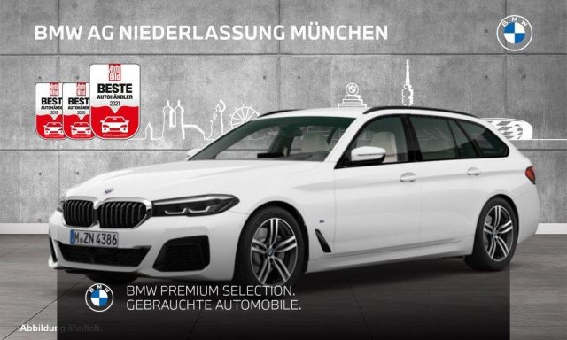 BMW 5er 520d Touring Sportpaket Head-Up HiFi DAB Alarm -  Leasing ohne Anzahlung - 662,65 €