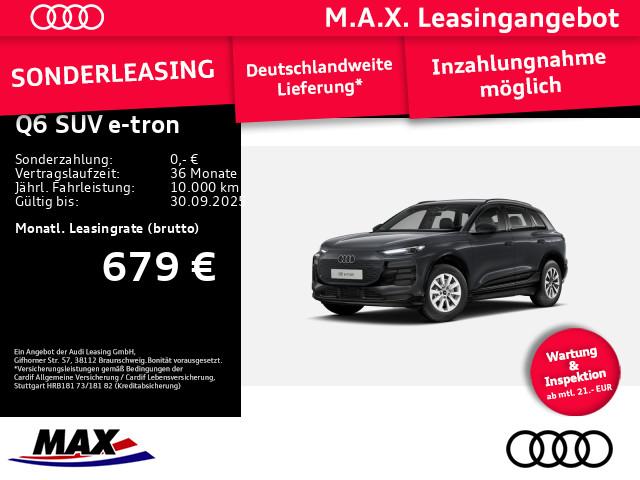 Audi Q6 e-tron SUV quattro 285 kW #FREI KONFIGURIERBAR# -  Leasing ohne Anzahlung - 679,00 €